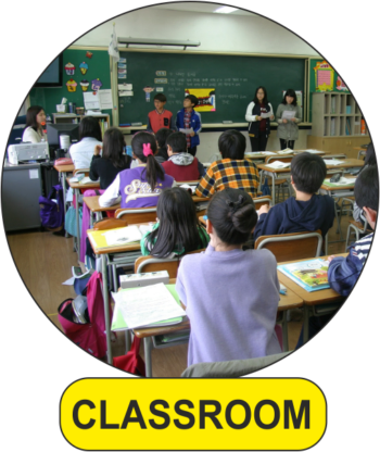 Classroom representing floor safety in educational spaces